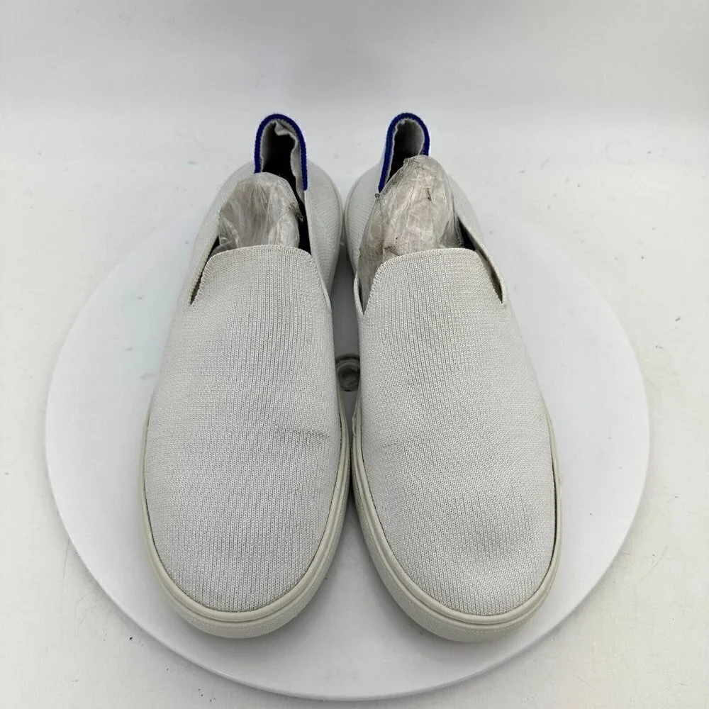 Rothys The Original Slip On Sneaker Bright White Women Comfort Shoes Size 8